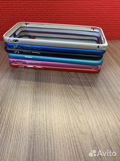 Бампер для iPhone 6/6s металлический