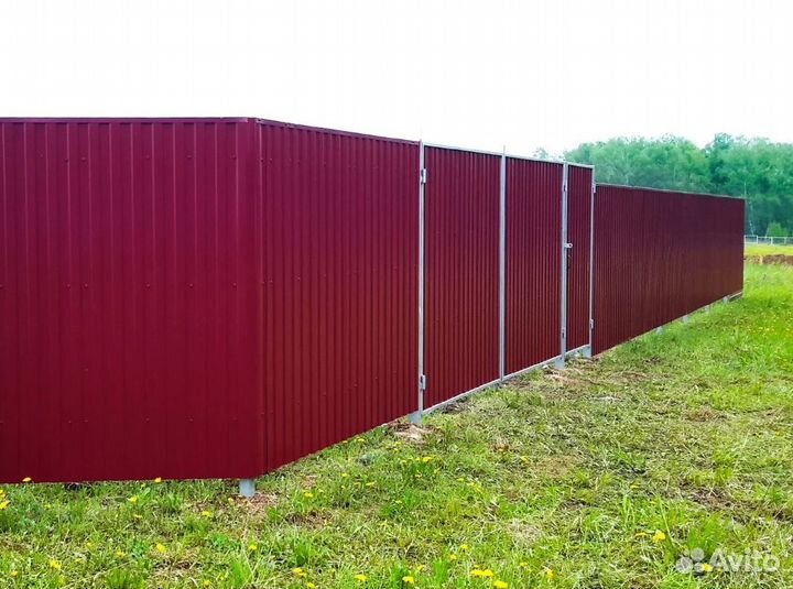 Откатные ворота качественно прочные