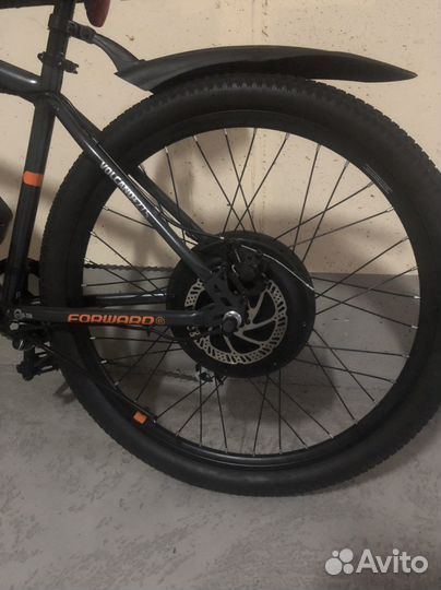 Электрический велосипед forward volcano plus 27,5