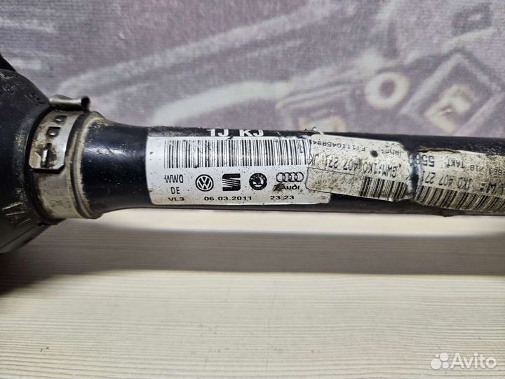 Привод левый в сборе Volkswagen Passat B7 TSI DSG