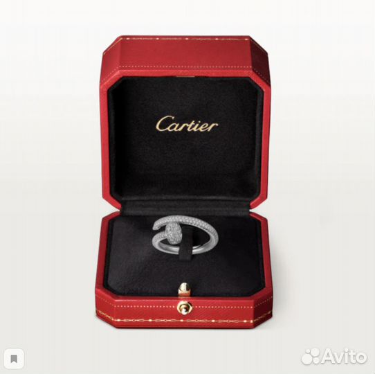 Кольцо Cartier Juste Un Clou Pavé Гвоздь