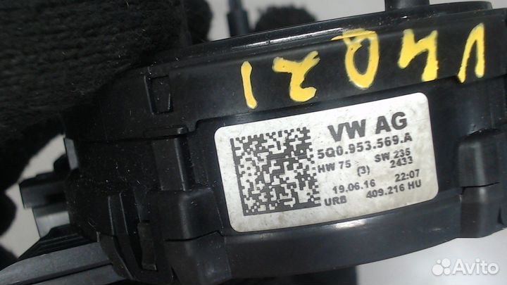 Шлейф руля Skoda SuperB 2015, 2017