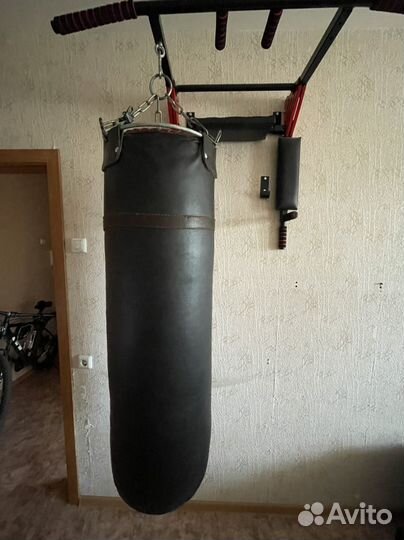 Боксерский мешок. Натуральная кожа