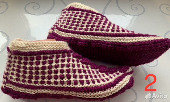 Носки следки вязаные