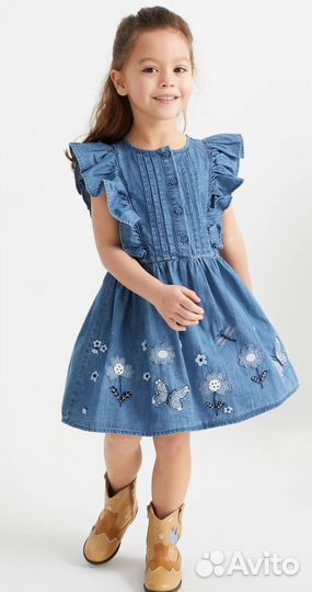 Летнее платье 140 C&A