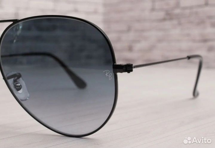 Солнцезащитные очки Aviator black RB 3025