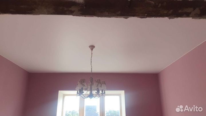 Натяжные потолки установка