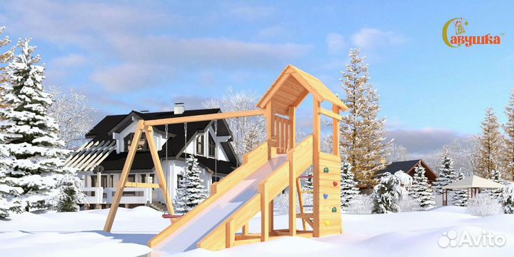 Детская площадка, городок Савушка 4 сезона Мастер