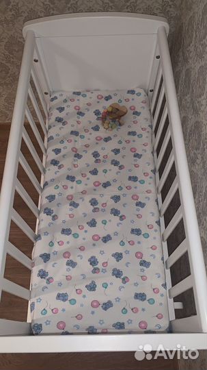 Кроватка колыбелька Mothercare Delux с матрасиком