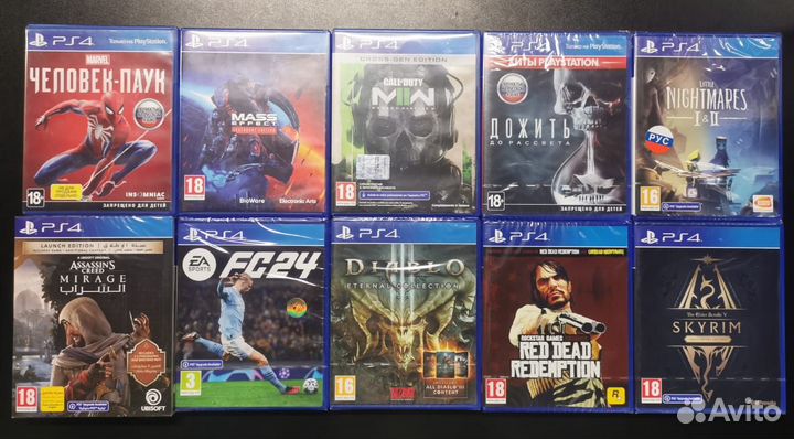 Топовые игры на PS4