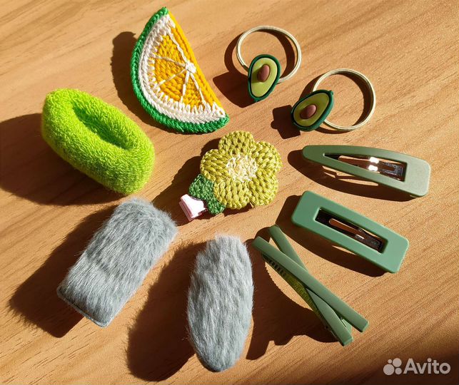 Заколки. Резинки. Набор. Новый