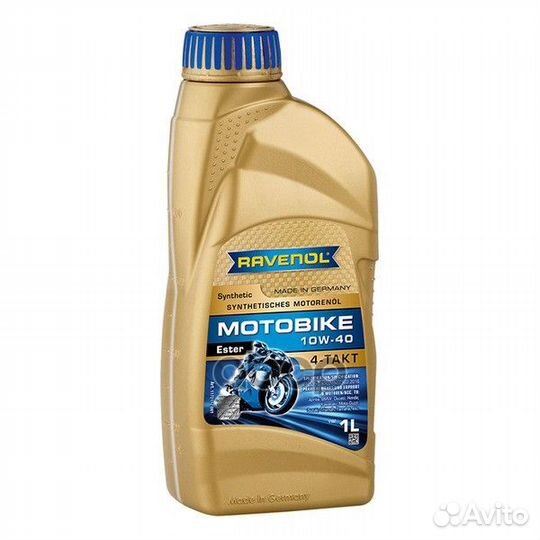 Масло моторное Motobike 4-T Ester 10W-40 1л