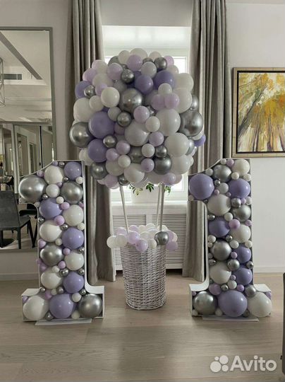 Воздушные шары с гелием, доставка и самовывоз