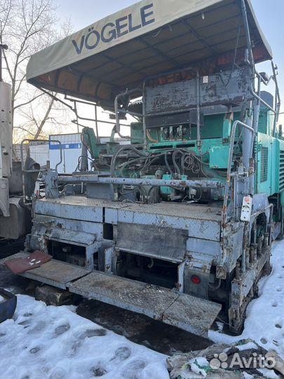 Асфальтобетоноукладчик Vogele SUPER 2500, 2002