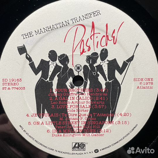 The Manhattan Transfer – Pastiche (США 1978г.)