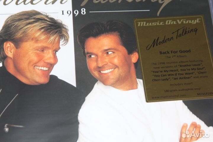 Modern Talking - Back For Good / 7th Album - Lp 20