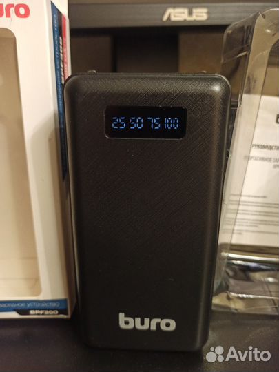 Внешний аккумулятор для телефона 30000mAh Buro BPF