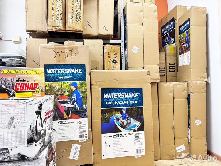 Лодочный электромотор новый