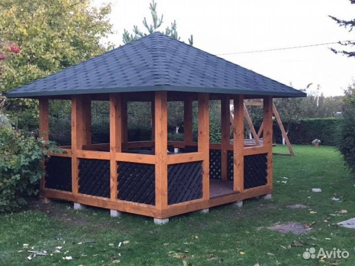 Строительство домов бань беседок