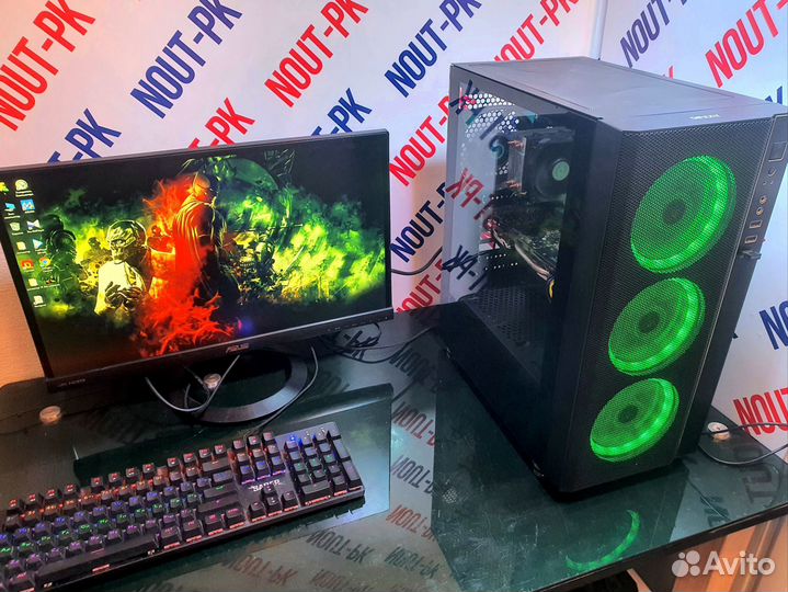 Игровой пк core i5/8гб видеокарта/16гб/ssd/A752