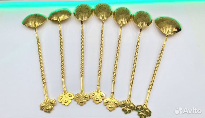 П.8733 Ложка Таллинский ювелирный завод позолота