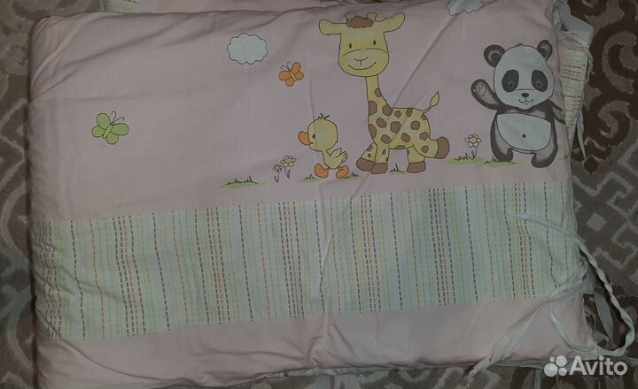 Балдахин+ комплект детского постельного белья