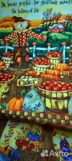 Ткани для пэчворка. Панель. США, Индонезия, Дания