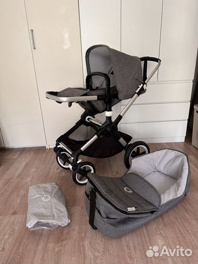 Детская коляска bugaboo fox2, комплектация 2 в 1