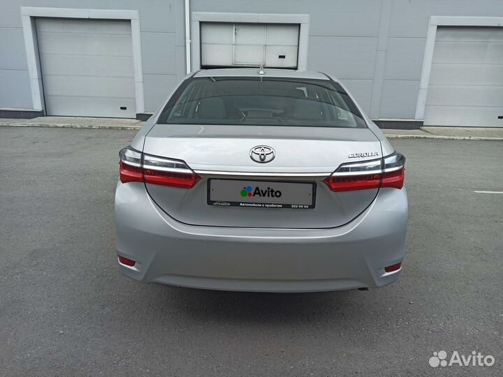 Toyota Corolla 1.6 CVT, 2018, 60 000 км