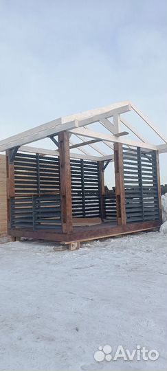 Беседка из дерева
