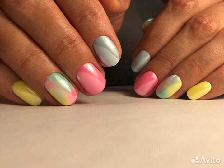 Маникюр,педикюр,гель лак,наращивание,дизайн