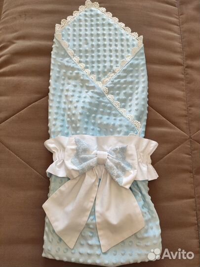 Одеялко и бант на выписку