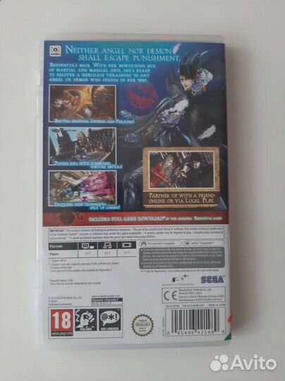 Bayonetta 2 nintendo switch