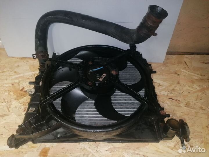 Радиатор охлождения hyundai accеnt 1999-2012