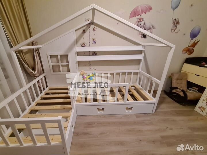 Детская кровать домик