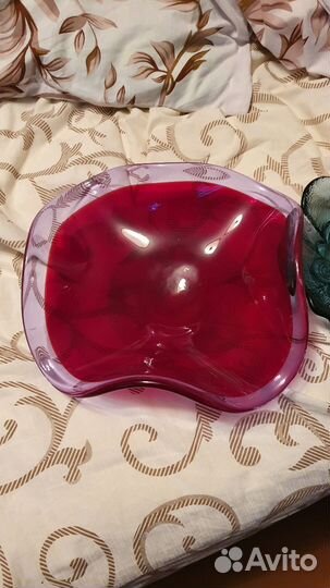 Ваза цветное стекло