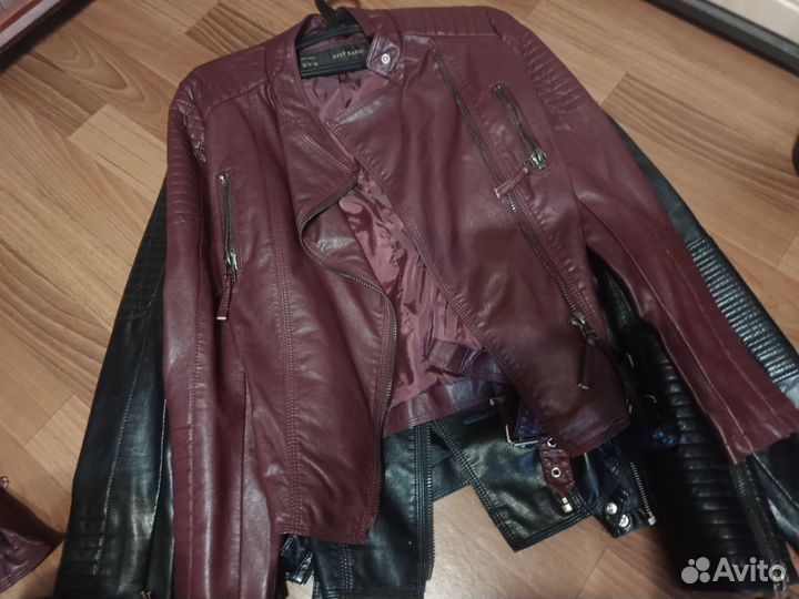 Новые Куртки кожаные косуха