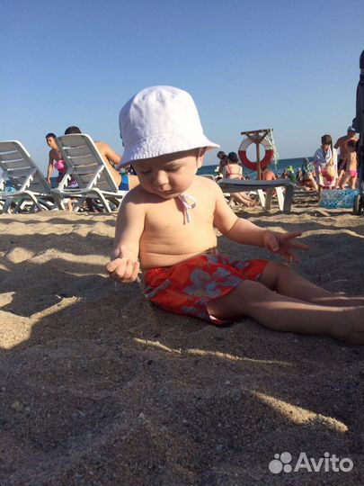 Панама детская и плавки детские на мальчика (74)
