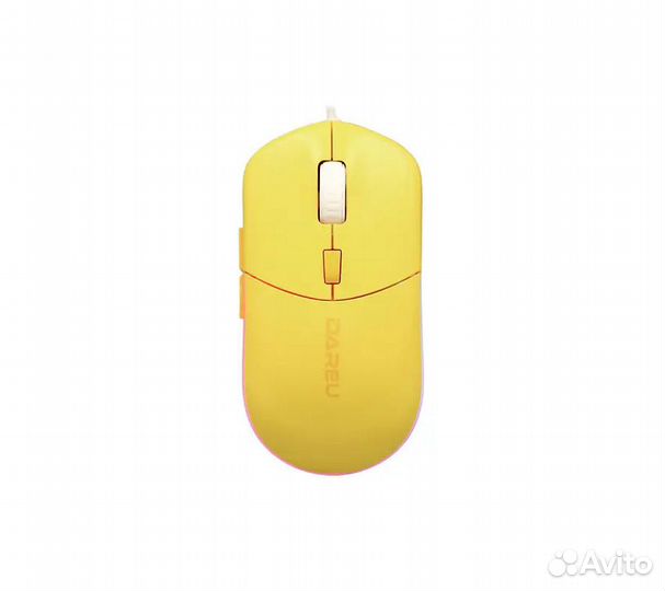 Мышь Dareu LM121, желтый