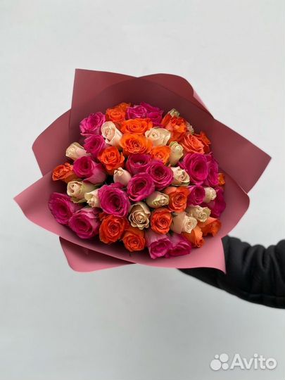 Букет из 51 розы