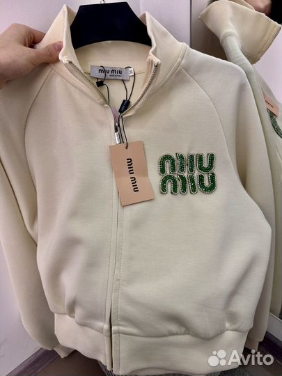 Спортивный костюм женский miu miu люкс качество