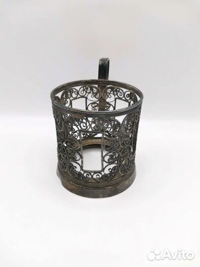 Подстаканник Скань Мельхиор кхи СССР