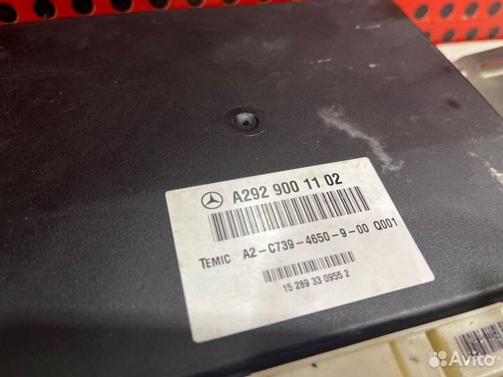 Блок управления системы нейтрализации ог