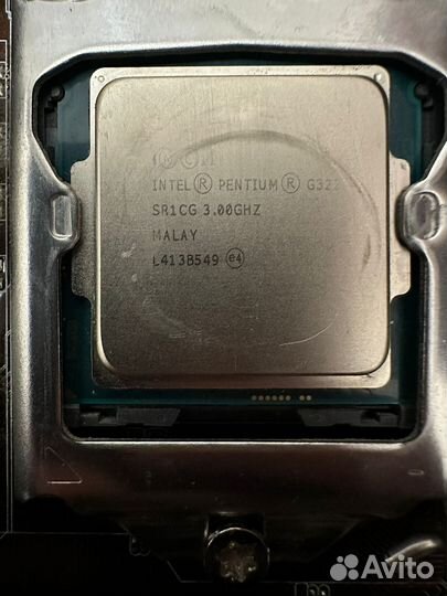 Комплект материнская плата и процессор