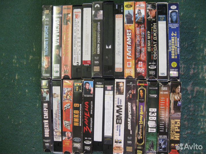 Продам видеокассеты с фильмами