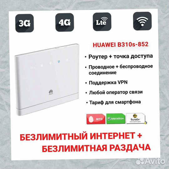 Wifi роутер Huawei B310s-852