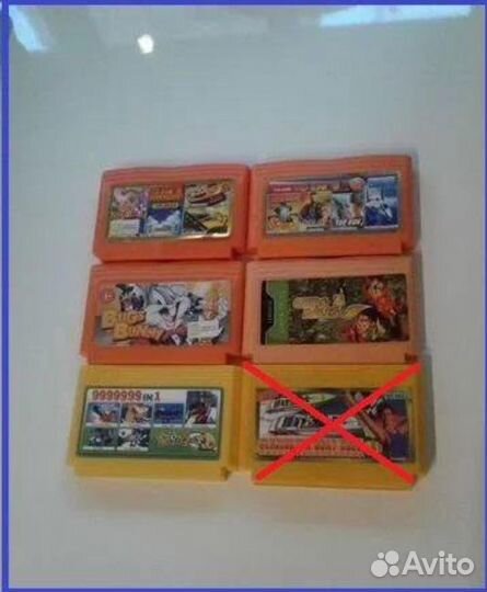 Картриджи на Dendy