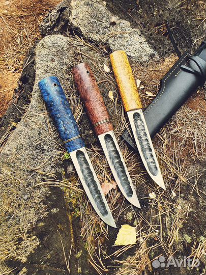 Якутский нож сталь кованая