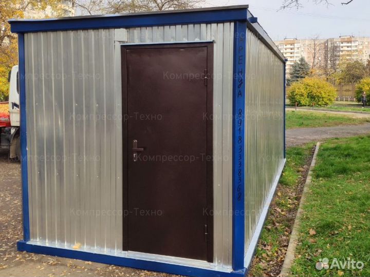 Бытовка для рабочих на стройке — аренда