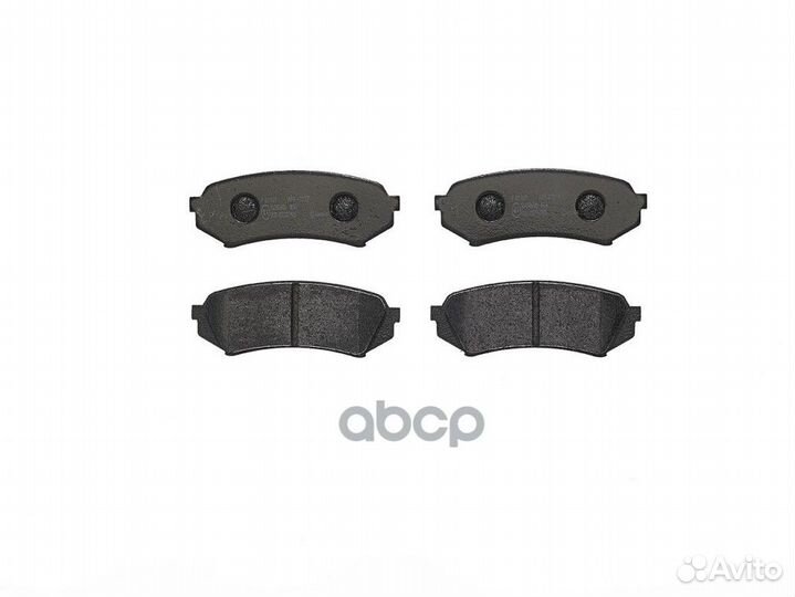 Колодки тормозные дисковые зад P83049 Brembo